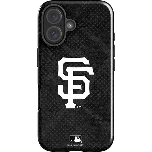 MLB San Francisco Giants Dark Wash iPhone 16 Impact Case